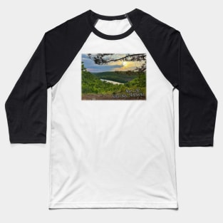 Bear Lake in Silver Bay, Minnesota Baseball T-Shirt